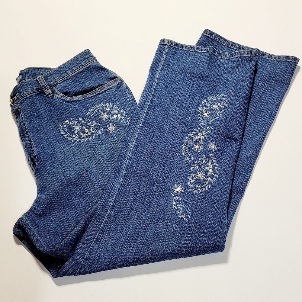 90s Blassport Hi Rise Straight Leg Stretch Mom Jeans (14)